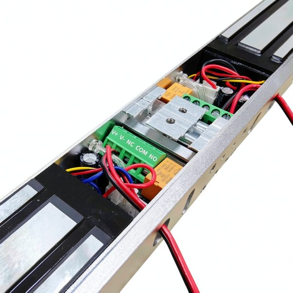 Guanghuifeng Dual Door Magnetic Lock 600lbs Auto Lock-4