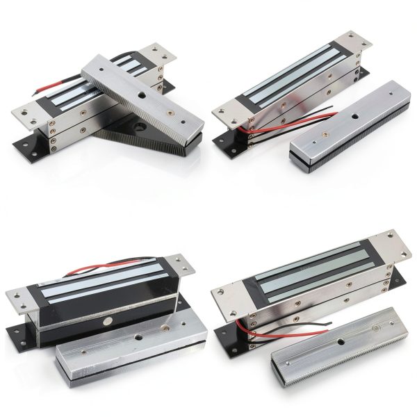 SKYZONAL Electromagnetic Lock 600lbs Flush Mount Silver-1