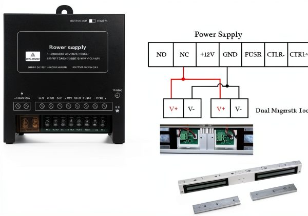 Yogisu Electromagnetic Lock 280KG Commercial Door Security-4