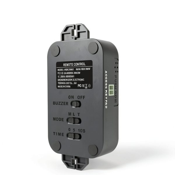 UHPPOTE Wi-Fi Electromagnetic Lock Modern Black Silver-3