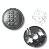 BOVZOR Electronic Keypad Lock Commercial Security Solenoid-1