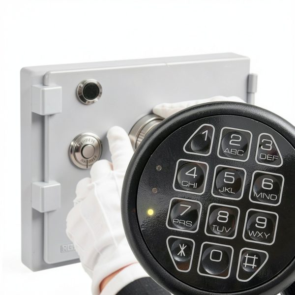 BOVZOR Electronic Keypad Lock Commercial Security Solenoid-5