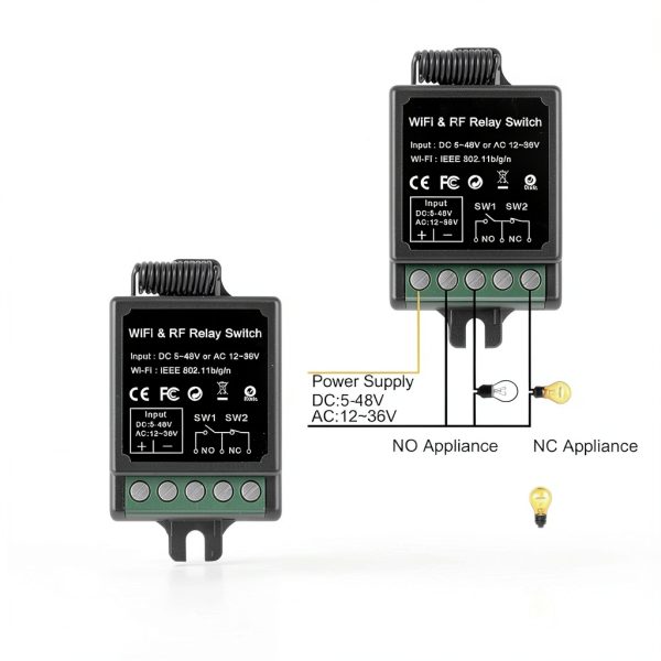 idealWIN Wi-Fi RF Switch Remote Control Smart Home Device-4