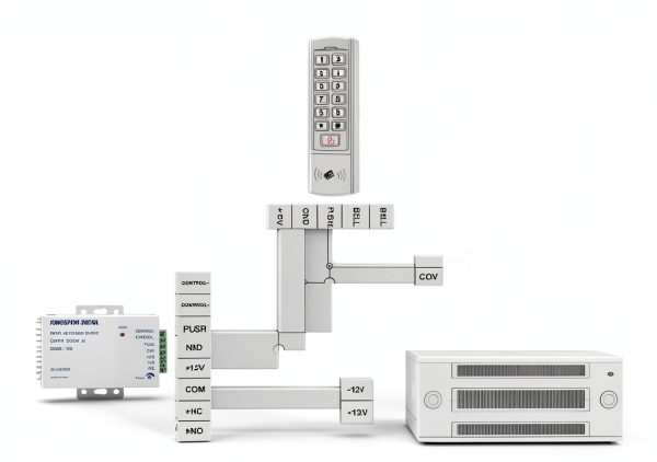 NCLTHS Electromagnetic Lock 600LBS Waterproof Auto Lock-6