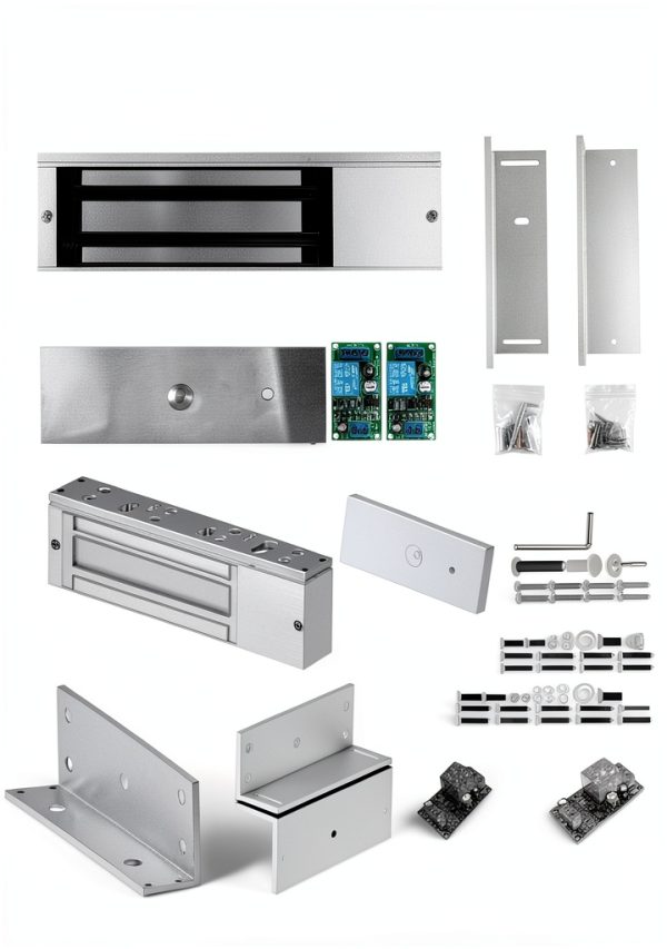 Haupowfo Electromagnetic Lock 1200lbs Force Gate Door-5