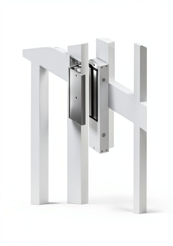 Haupowfo Electromagnetic Lock 1200lbs Force Gate Door-1