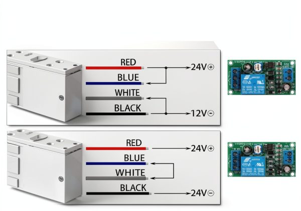 Haupowfo Electromagnetic Lock 1200lbs Force Gate Door-3