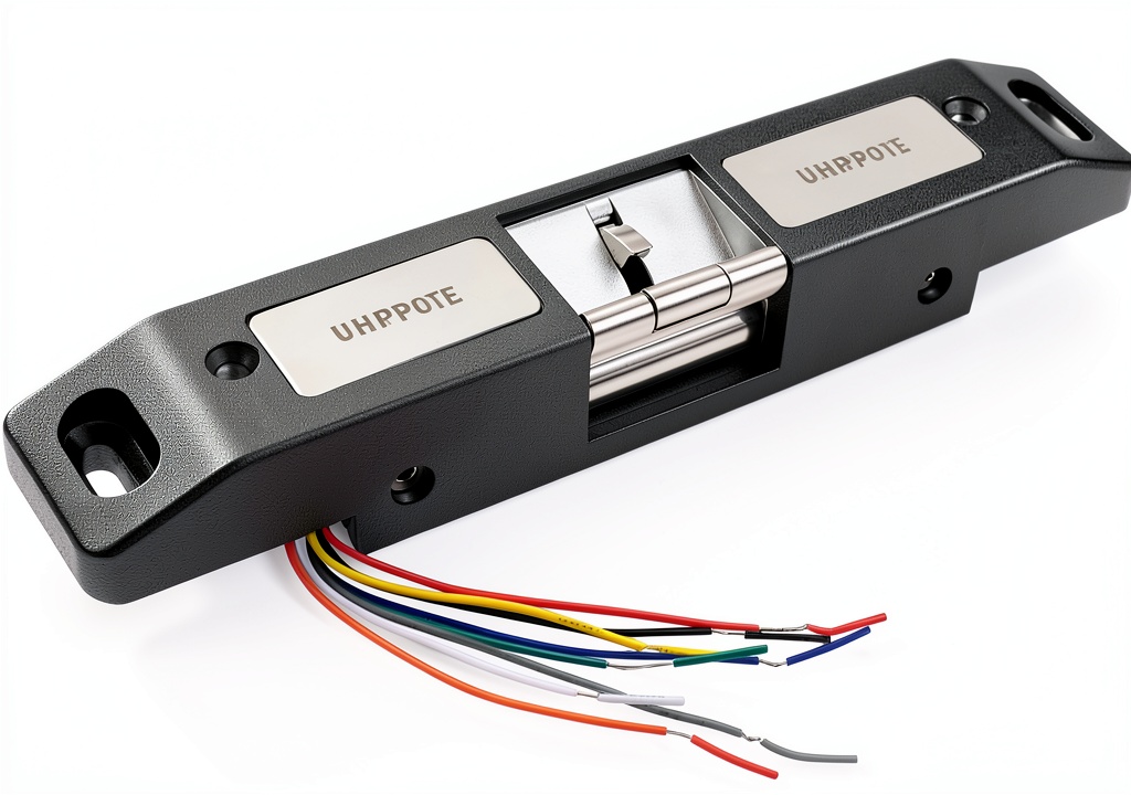 Installing UHPPOTE Electric Strike Lock Push Button Emergency Gate on a metal door frame
