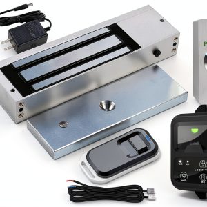 UHPPOTE Wi-Fi Electromagnetic Lock Modern Black Silver-0