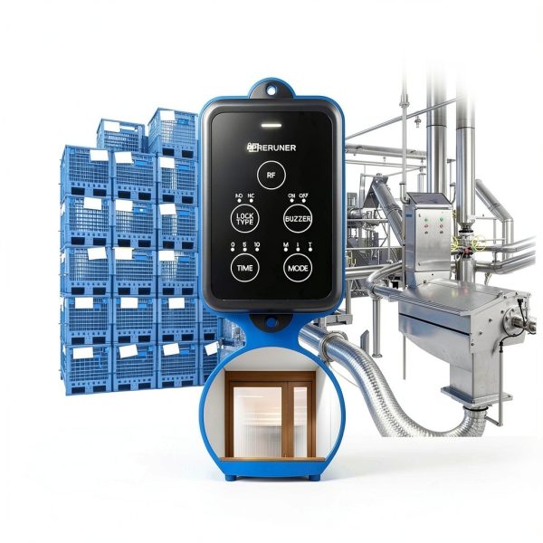 Preruner 600lb Electromagnetic Lock Remote Control Security-6