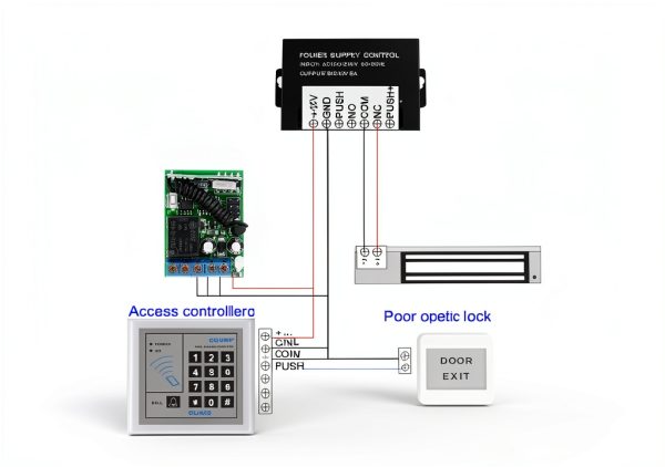 XIXEI Magnetic Lock Commercial Industrial Access Control-2