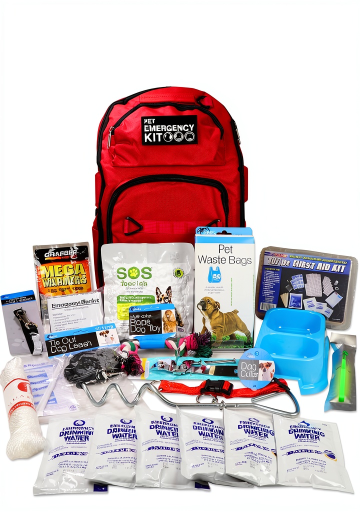Guardian Survival Gear Dog Emergency Kit packed and ready