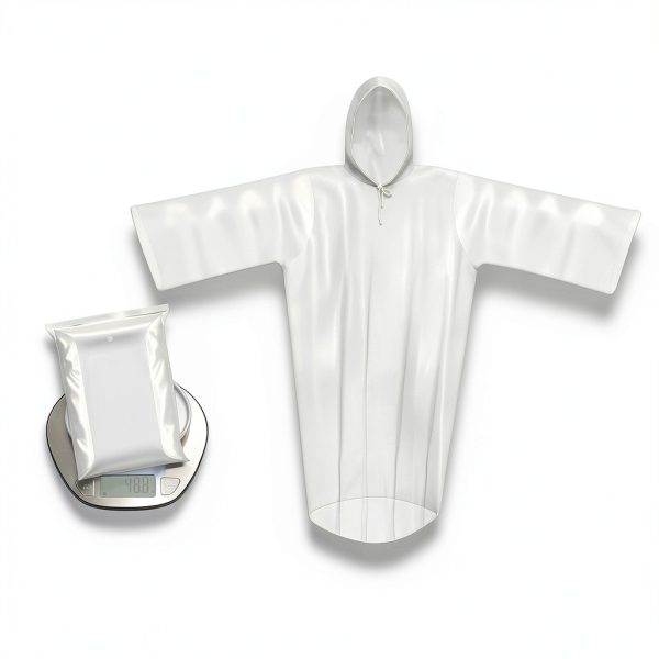 Rain Poncho LIXINSHENGTAI Waterproof Transparent-5