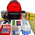 Emergency Survival Kit Ready America 2 Person Medium Orange Nylon-0