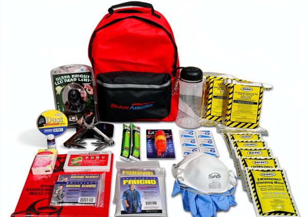 Emergency Survival Kit Ready America 2 Person Medium Orange Nylon-0