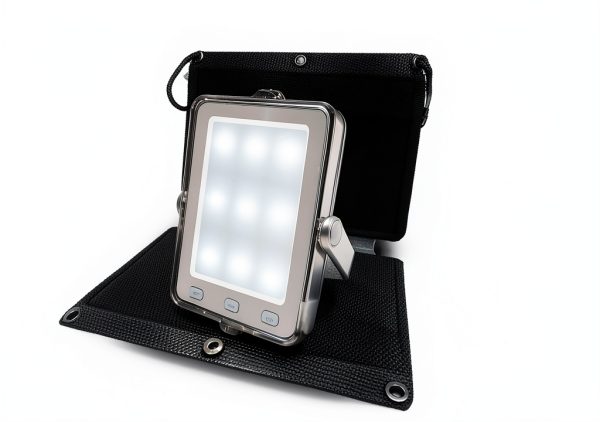 Praana Solar Power Bank V10P1 White 7X Solar 5000mAh Flashlight-5