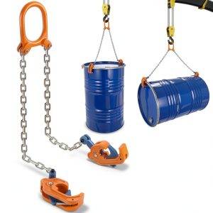 Chain Drum Lifter 2200LBS GPOAS Heavy Duty Lifting Clamp Model 167144-0