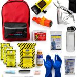 Ready America Deluxe Emergency Kit 4 Person Red Survival Kit-0