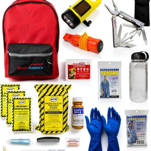 Ready America Deluxe Emergency Kit 4 Person Red Survival Kit-0