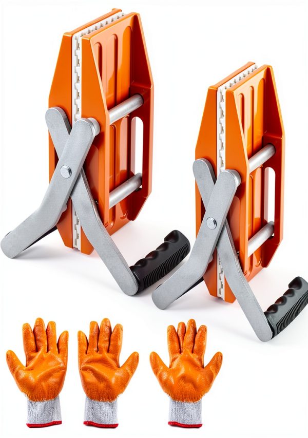 VEVOR Granite Panel Carrier 2 Pack Orange White GCC-1 660lb Capacity-0