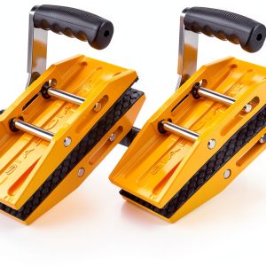 Double Handed Stone Carrying Clamp Pilida 660lb Duty Yellow 2-Pack-0