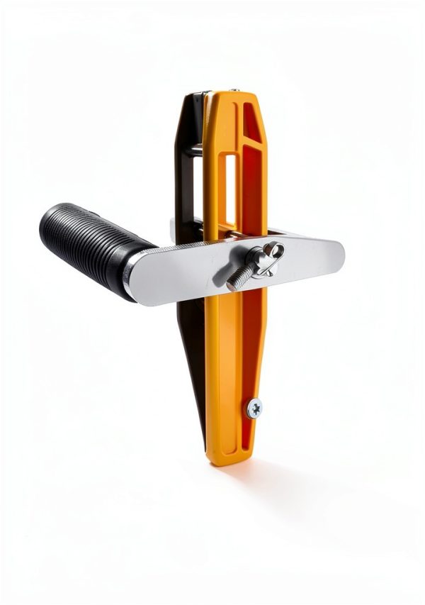 Double Handed Stone Carrying Clamp Pilida 660lb Duty Yellow 2-Pack-3