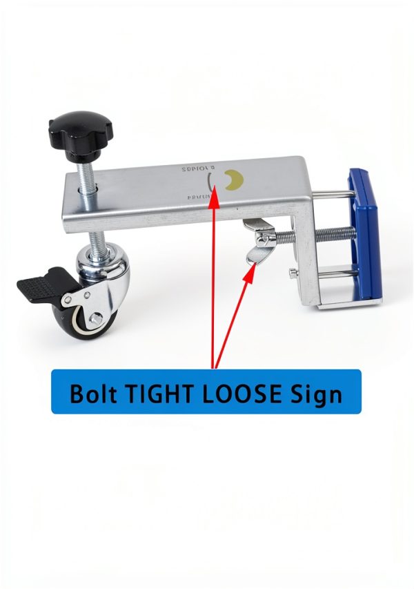 Heavy Duty Door Install Tool LucaTool Steel Clamp for 1 3/8 to 2 1/4-4