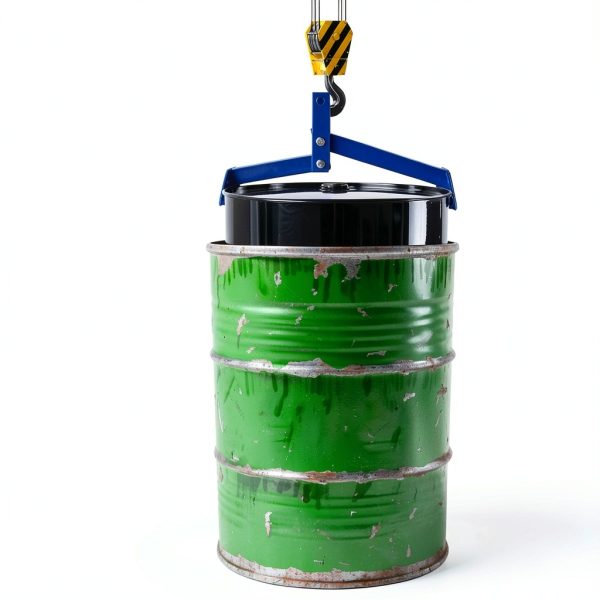Drum Lifter Amarite Vertical Clamp 1100lb Capacity All‑Steel Blue-5