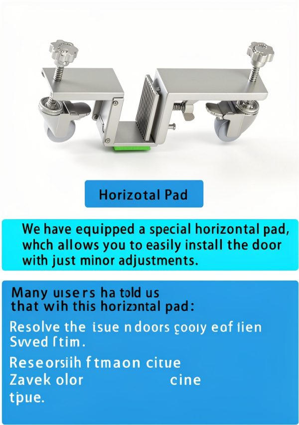 Heavy Duty Door Install Tool LucaTool Steel Clamp for 1 3/8 to 2 1/4-5