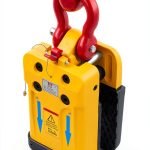Import Heavy Duty Stone Lifting Clamp,2300.46 lbs Load Capacity, Stone Miter Clamp 0.4-1.97 in Opening Range, slab lifterIndustrial Grade Steel Construction slab lifter. (Yellow)-0
