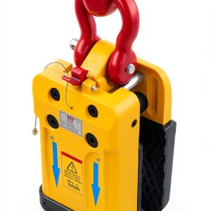 Import Heavy Duty Stone Lifting Clamp,2300.46 lbs Load Capacity, Stone Miter Clamp 0.4-1.97 in Opening Range, slab lifterIndustrial Grade Steel Construction slab lifter. (Yellow)-0