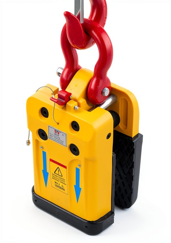 Import Heavy Duty Stone Lifting Clamp,2300.46 lbs Load Capacity, Stone Miter Clamp 0.4-1.97 in Opening Range, slab lifterIndustrial Grade Steel Construction slab lifter. (Yellow)-0