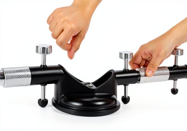 Lcassoon Laminate Floor Gap Repair Tool Rotatable Alignment Black 1pc-2