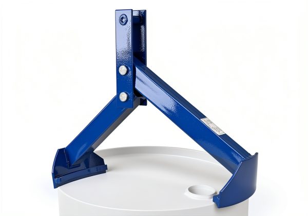 Drum Lifter Amarite Vertical Clamp 1100lb Capacity All‑Steel Blue-3