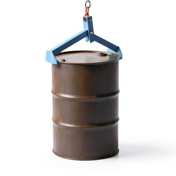 Drum Lifter Amarite Vertical Clamp 1100lb Capacity All‑Steel Blue-6