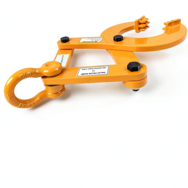 Industrial Pallet Puller Clamp,2204LB Grabber Hook Heavy Duty Steel Single Scissor for Pulling Pallets,6.1'Jaw Opening,for Forklift Chain,Stump Puller,Handling Stump Puller Pulling Hoisting-6