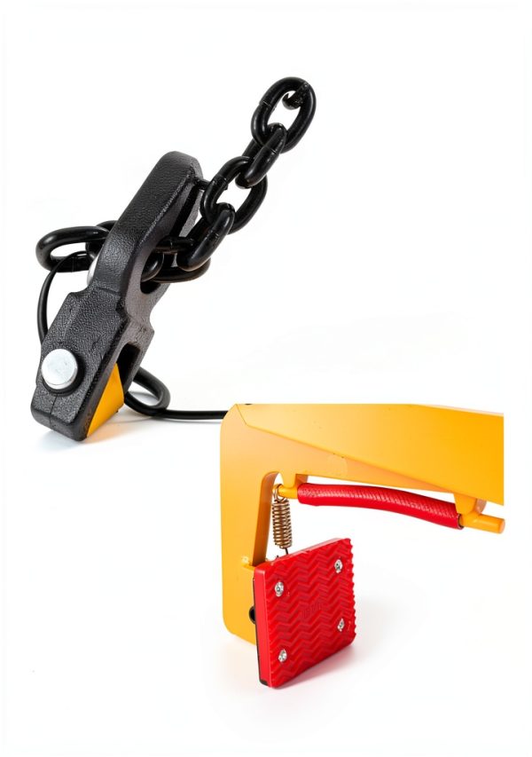 Granite Slab Lifting Clamps 772lbs, Heavy Duty Stone Lifting Clamps Jaw Opening Up to 19.68 inch, Adjustable Lifting Pliers Vertical Steel Plate Clamp Granite Curb Clamp Scissor Lifter-2