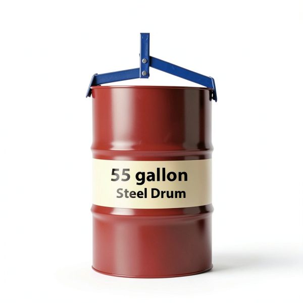 Drum Lifter Amarite Vertical Clamp 1100lb Capacity All‑Steel Blue-4