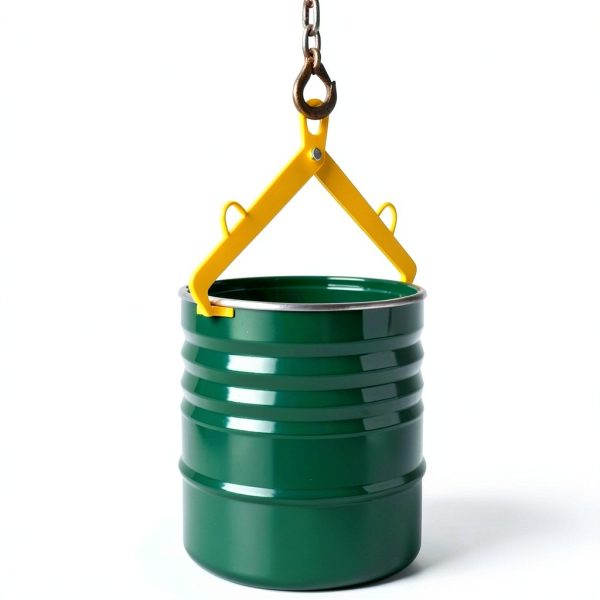 Vertical Drum Clamp WowDIY Drum Lifter 1100 lbs Capacity Yellow-4