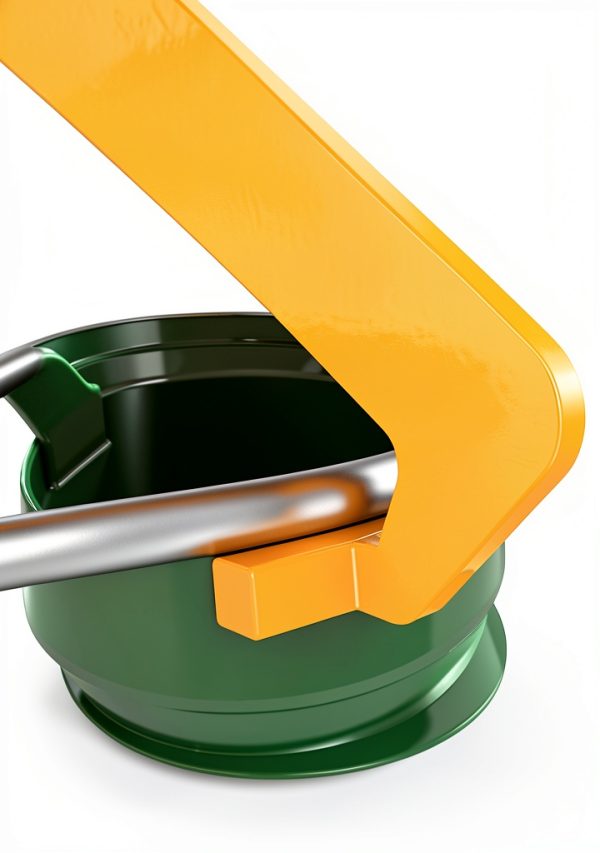 Vertical Drum Clamp WowDIY Drum Lifter 1100 lbs Capacity Yellow-2