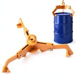 1pcs Open & Closed Head Drum Lifter 1600 lb Capacity, Lifter for 30-55 Gallon Barrel Steel Plastic Drums-0