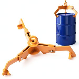 1pcs Open & Closed Head Drum Lifter 1600 lb Capacity, Lifter for 30-55 Gallon Barrel Steel Plastic Drums-0