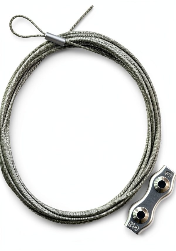 FJ7595-1 Lock Latch Release Cable & Clamp Compatible with Rotary Lifts SP7、SPO7、SPOA7、SPO88、SPO9、SPO10、SPO12-29 Foot, 7K–10K Capacity, Replaces FJ7594-1-0