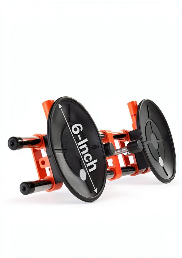 VEVOR Seamless Seam Setter 2 Pack 6inch Suction Cups 530LB Orange-1